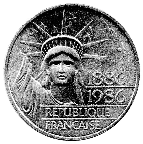 100 francs Statue de la Liberté 1986 Avers