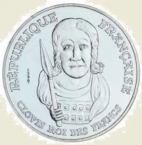 100 francs Clovis 1996 Avers