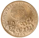 10 francs Conquete de l'espace 1983 Avers
