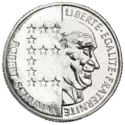 10 francs Robert Schuman 1986 Avers