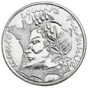 10 francs République de Jimenez 1986 Avers