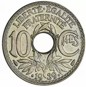 10 centimes Lindauer - Maillechort