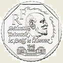 2 francs Déclaration universelle des Droits de l'Homme - René Cassin 1998 Avers