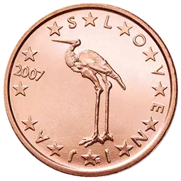 1 centime Euro Slovénie