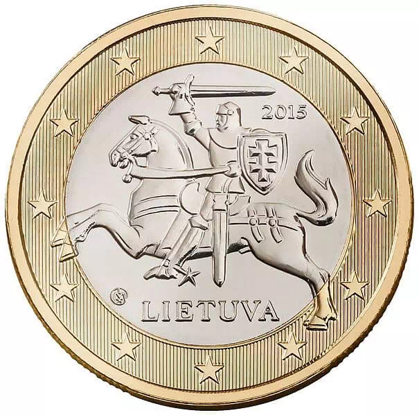 1 Euro Lituanie