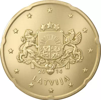 20 centimes Euro Lettonie