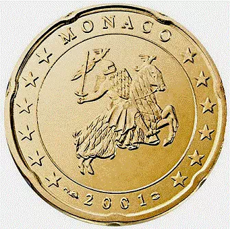 20 centimes Euro Monaco