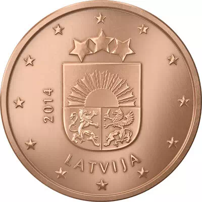 2 centimes Euro Lettonie