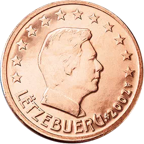 2 centimes Euro Luxembourg