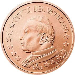 2 centimes Euro Vatican