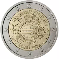 2 euros commémorative France 2012
