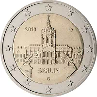2 euros commémorative Allemagne 2018