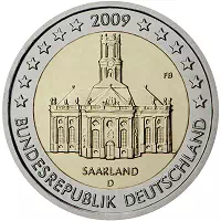 2 euros commémorative Allemagne 2009