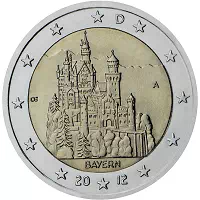 2 euros commémorative Allemagne 2012