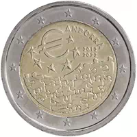 2 euros commémorative Andorre 2022