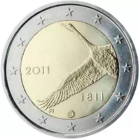 2 euros commémorative Finlande 2011