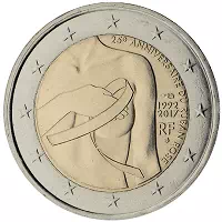 2 euros commémorative France 2017