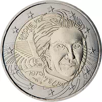 2 euros commémorative France 2018
