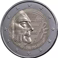 2 euros commémorative France 2022