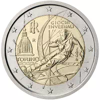 2 euros commémorative Italie 2006
