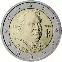 2 euros commémorative Italie 2012