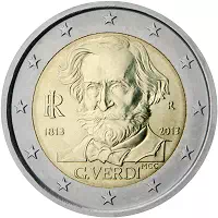 2 euros commémorative Italie 2013