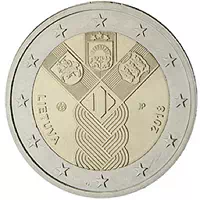 2 euros commémorative Lituanie 2018