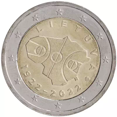 2 euros commémorative Lituanie 2022