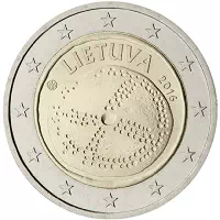 2 euros commémorative Lituanie 2016