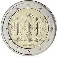 2 euros commémorative Lituanie 2018