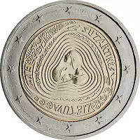 2 euros commémorative Lituanie 2019