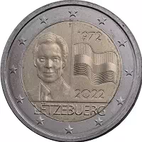 2 euros commémorative Luxembourg 2022