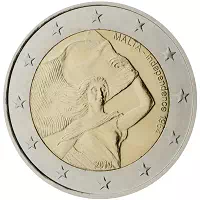 2 euros commémorative Malte 2014