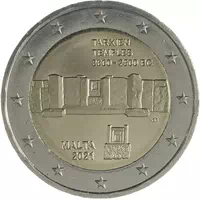 2 euros commémorative Malte 2021