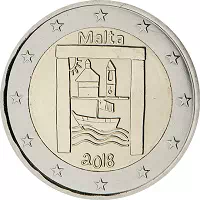 2 euros commémorative Malte 2018