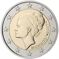 2 euros commémorative Monaco 2007