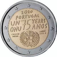 2 euros commémorative Portugal 2020