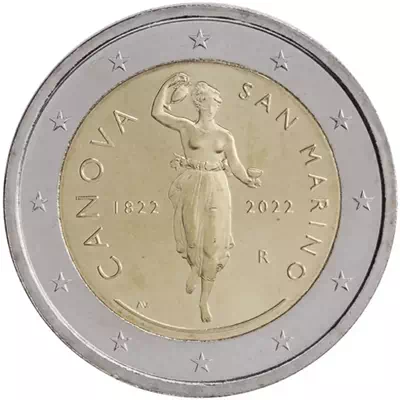 2 euros commémorative Saint-Marin 2022