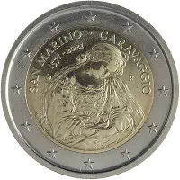 2 euros commémorative Saint-Marin 2021