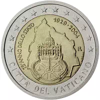 2 euros commémorative Vatican 2004