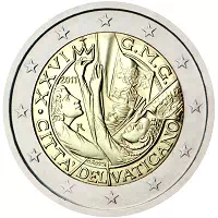 2 euros commémorative Vatican 2011