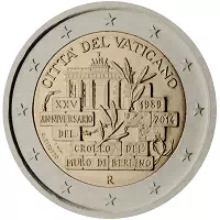 2 euros commémorative Vatican 2014
