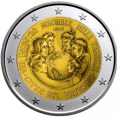 2 euros commémorative Vatican 2015