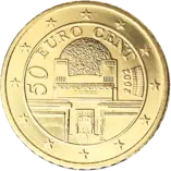 50 centimes Euro Autriche