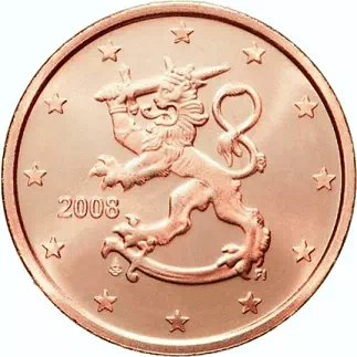 5 centimes Euro Finlande