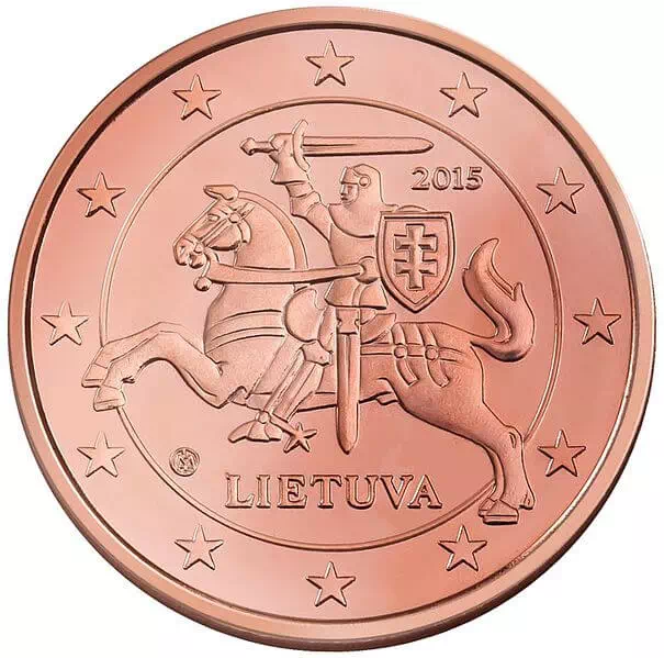 5 centimes Euro Lituanie