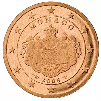 5 centimes Euro Monaco