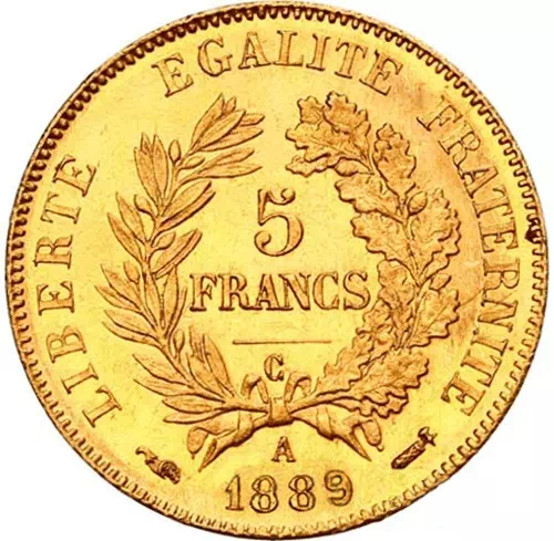 5 francs Cérès