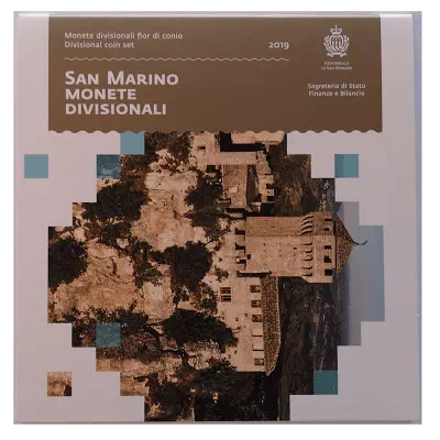 Illustration du coffret BU Saint-Marin 2019