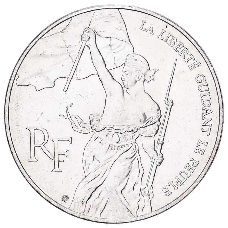 100 francs La Liberté guidant le peuple Delacroix 1993 avers